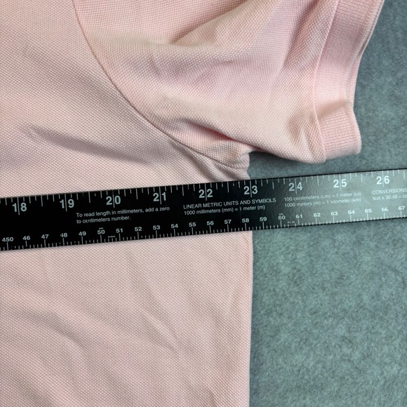 Polo Ralph Lauren Classic Fit Pink Short Sleeve Polo Shirt Mens Size L - Picture 4 of 7
